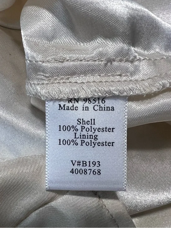 Coldwater Creek White Women’s Floral-Print Cami Adjustable Straps L - Picture 8 of 10